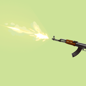 如何简单快捷ps枪口火焰?