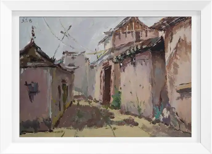 2019年安徽宏村,屏山写生优秀作品