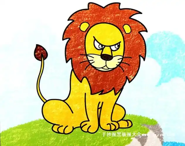 【儿童油画棒画】简单美丽的苹果树