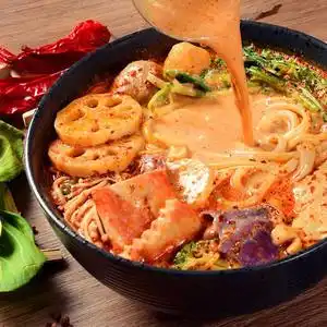 纯清园东北麻辣烫老式黏糊芝麻酱浓汤底料麻辣烫方便微辣速食小吃