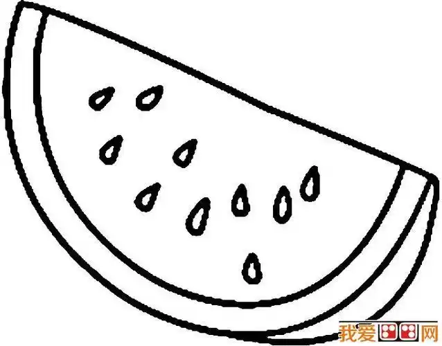 儿童简笔画西瓜儿童简笔画西瓜灯
