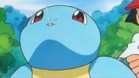 宝可梦:杰尼龟用出最小流量的水枪,一招秒杀对面