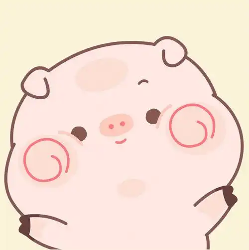 piyo原创猪猪可爱卡通头像情侣