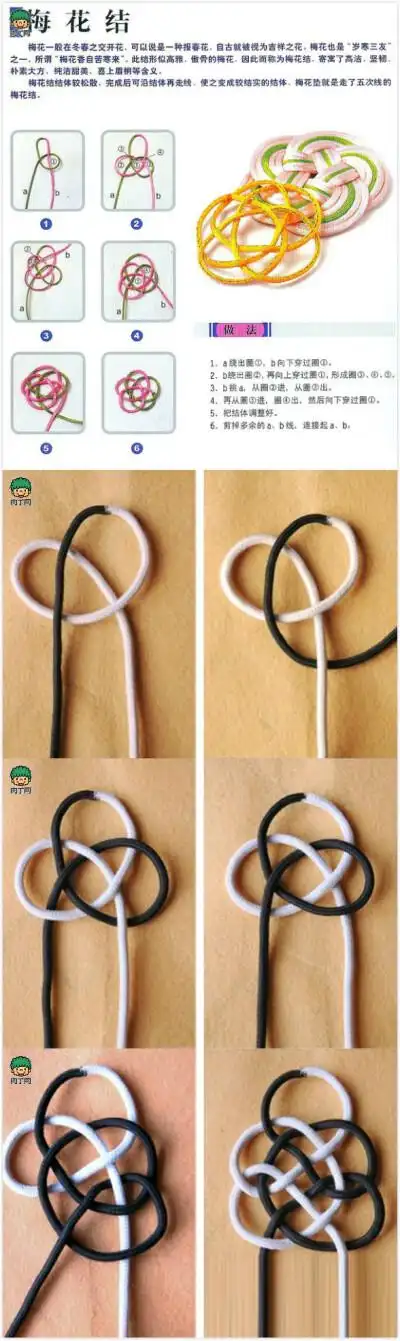 diy#旗袍盘扣梅花结