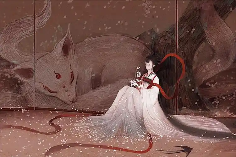 插画师 | 舍溪世间最美,除却月光,便是星辰.