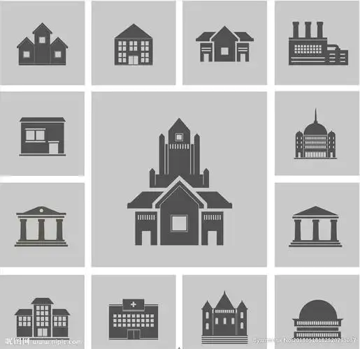矢量建筑图片