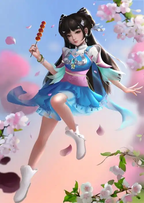 中国风|插画|游戏原画|冰妹妹呀_原创作品-站酷zcool