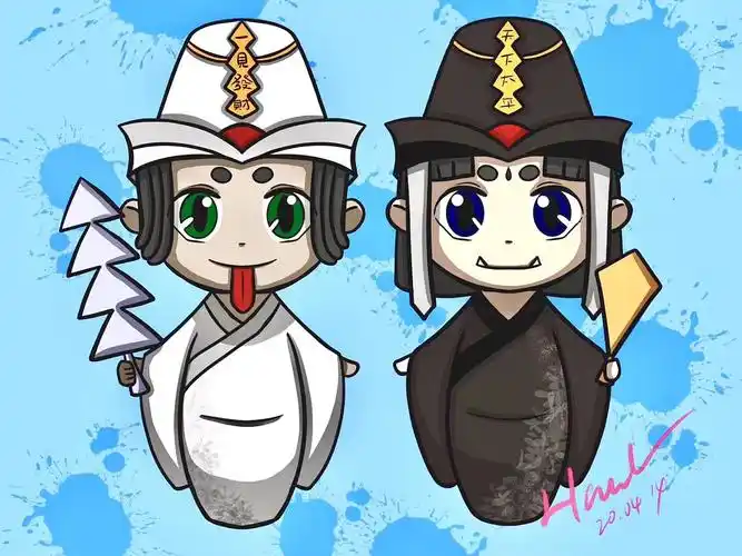 黑白无常小可爱