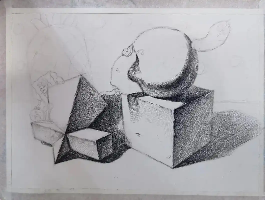 美术生 #零基础学画画 #素描教学 #艺术培训 #美术培训 - 抖音