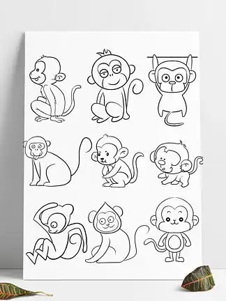 【卡通漫画动物手绘】图片免费下载_卡通漫画动物手绘素材_卡通漫画动