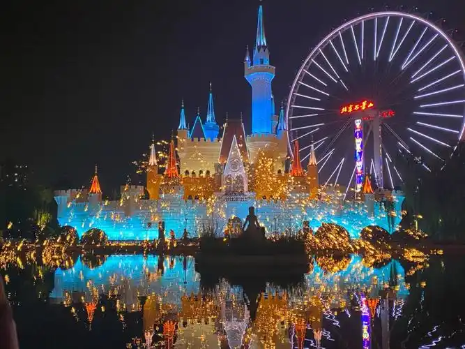 石景山游乐园夜场