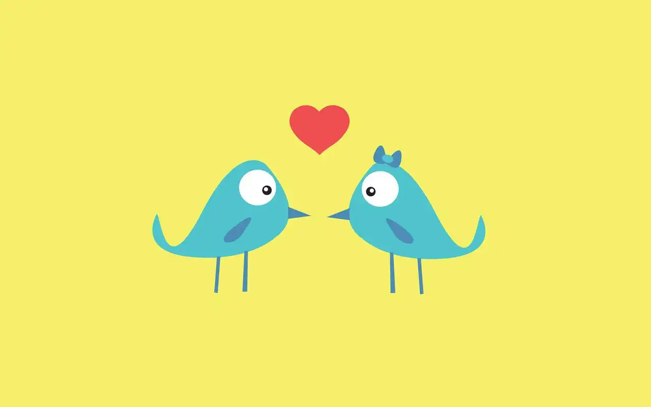 极简创意设计手绘卡通图案高清桌面壁纸下载第一辑