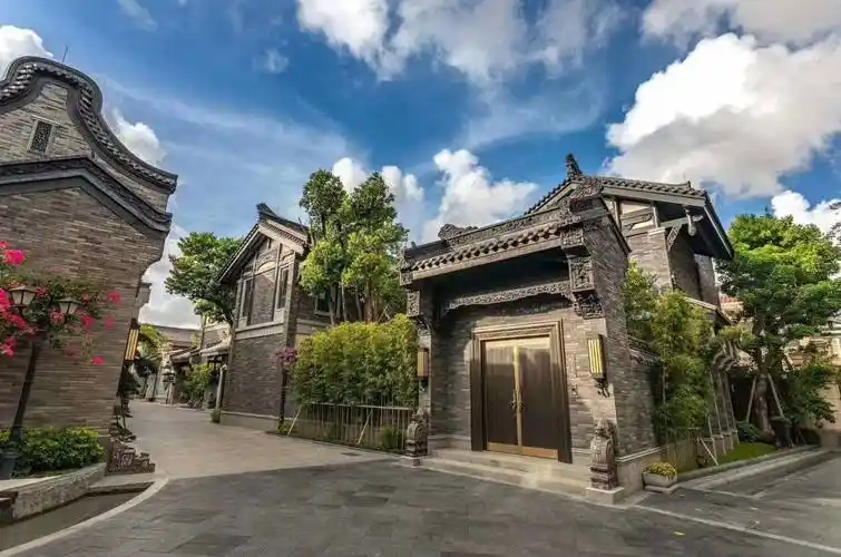 珠海横琴香洲埠四合院子售价多少钱?_文化_展览中心_开发