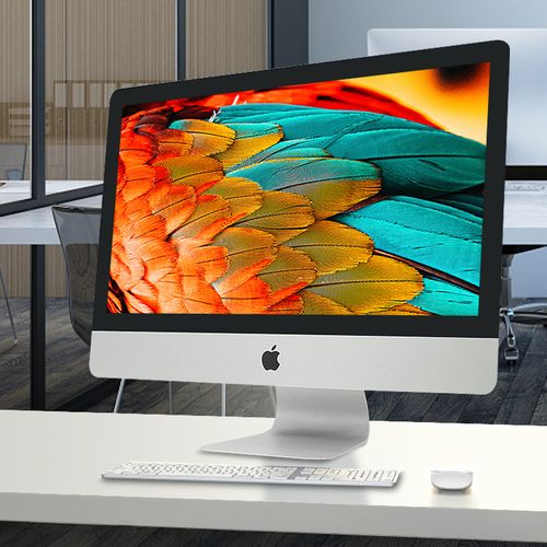 apple/苹果一体机21.5寸超薄办公台式家用27imac升级电脑设计剪辑
