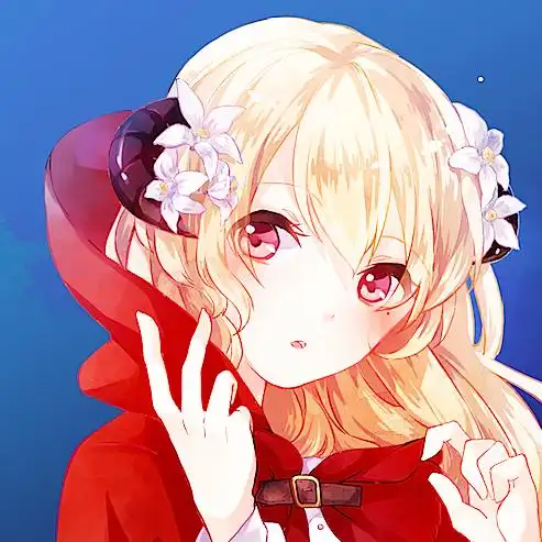 动漫女生头像可爱小红帽