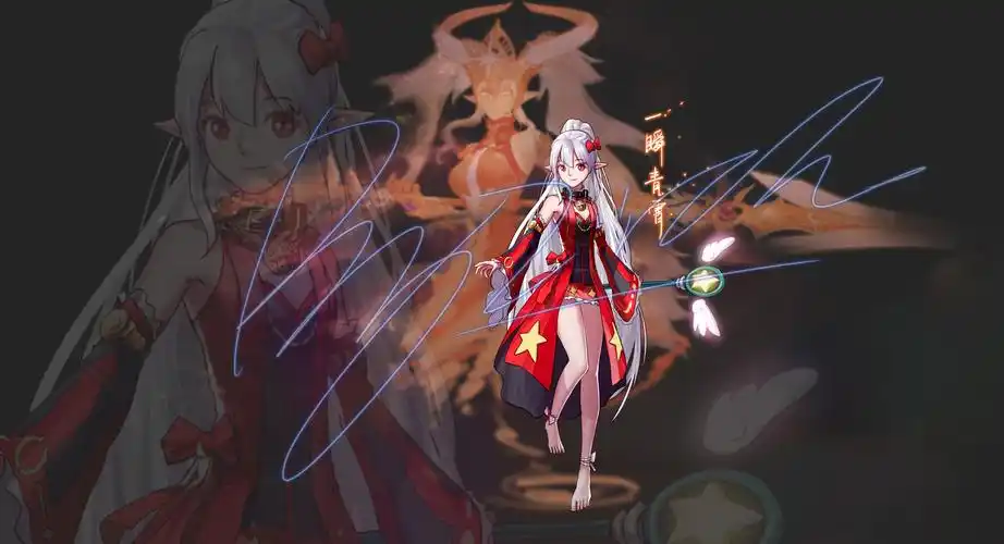 魔界人再临,小战法立绘步骤图分享,沃特碧们的colg,dnf地下城与勇士 -