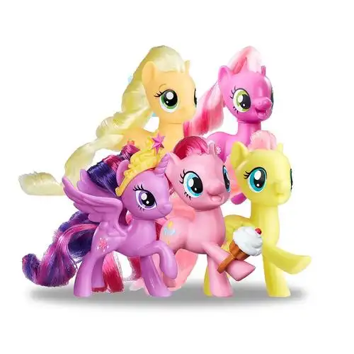 孩之宝hasbro小马宝莉玩具基础小马公仔卡通动漫周边6岁以上女孩塑料