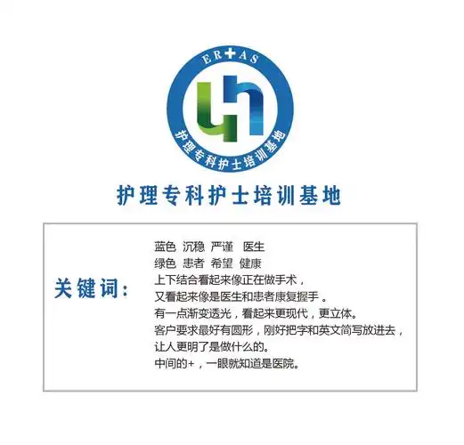 护理专科护士培训基地的logo - 找项目 - 天琥云课堂 - 互联网设计