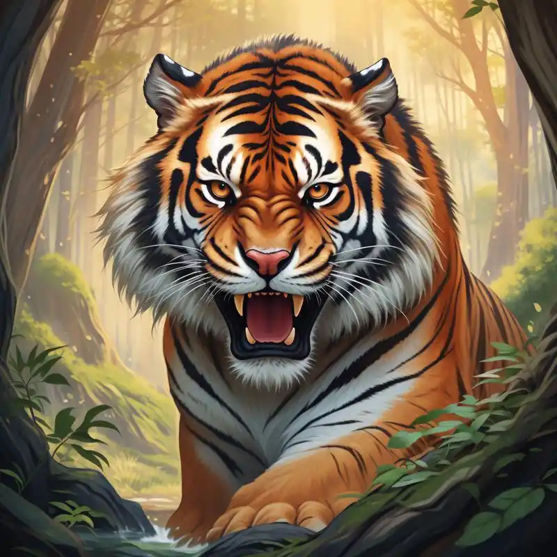 选一张喜欢的做头像吧!老虎是森林之王,代表着勇敢和力量