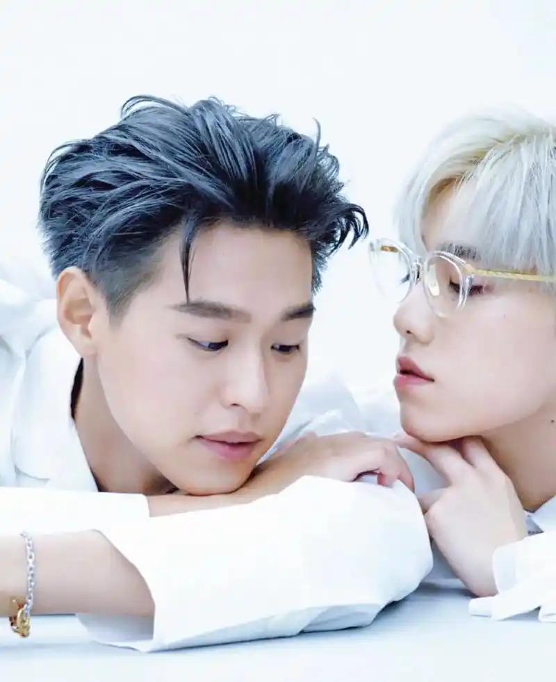 bkpp去日本时拍的杂志照片是真的帅呀