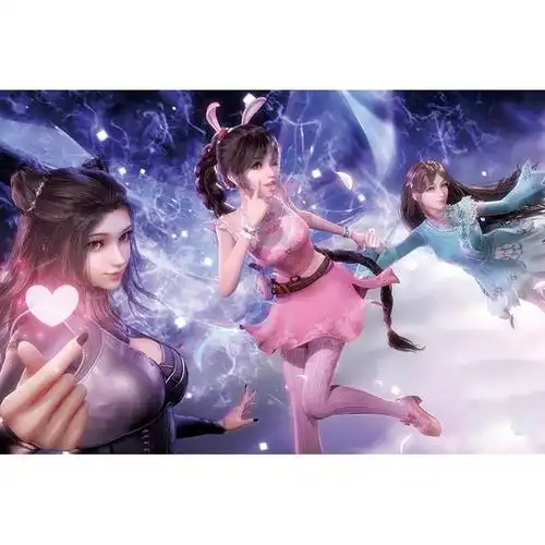 斗罗大陆卡片木质拼图玩具唐三小舞1000片成人减压史莱克七怪动漫动画