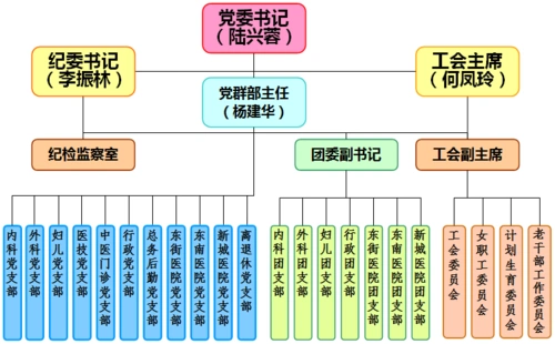 酒泉市人民医院党委组织架构图-酒泉市人民医院