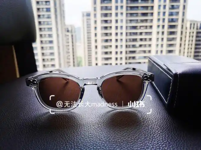 yellowsplus日本纯手工透明色墨镜madness