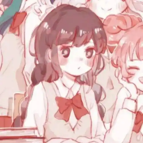 少女心满满的动漫闺蜜头像