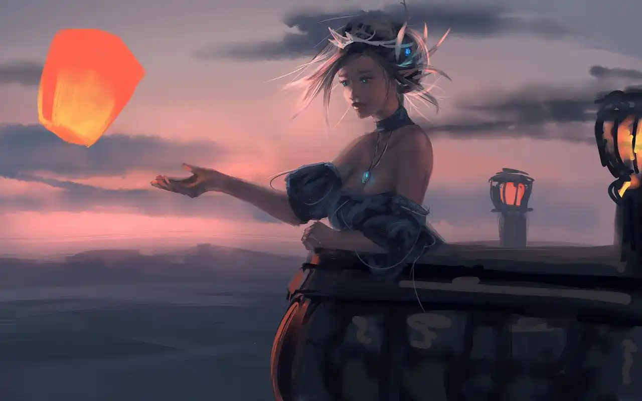 鬼刀原画动漫桌面壁纸图片