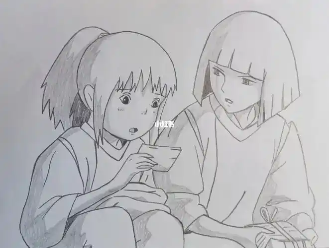 宫崎骏千与千寻   #千与千寻   #宫崎骏   #手绘   #动漫   #临摹