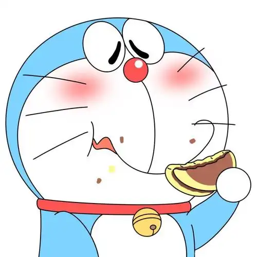 哆啦a梦铜锣烧手绘头像
