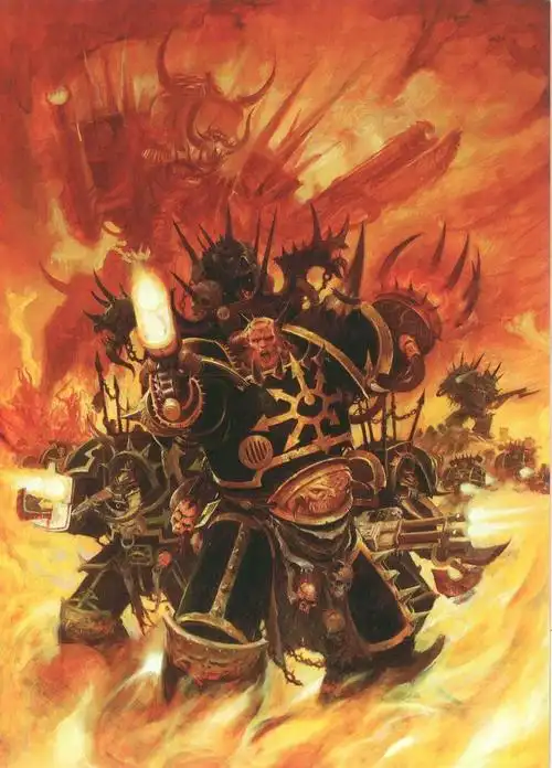 非漫画战锤40k六版规则书混沌战士设定集