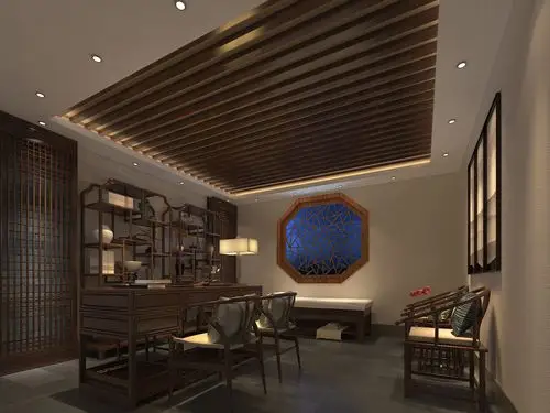 1/ 12 中医诊所室内装修效果图,中医诊所装修效果图,中医诊所装修风格