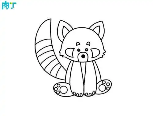 简单好看的画画动物简笔画