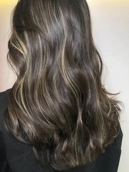 秋冬法式挑染巴黎画染