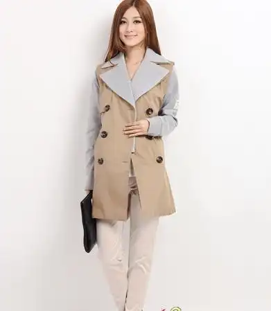 初秋搭配流行色系 卡其色与驼色并行