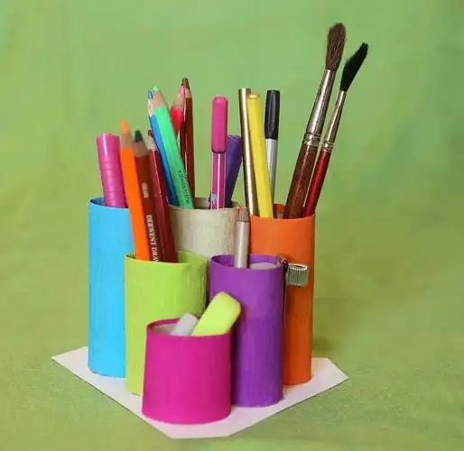 变废为宝——小朋友的笔筒diy