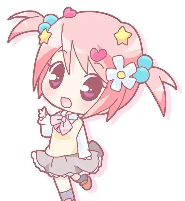 q版可爱人物萌图手绘图集