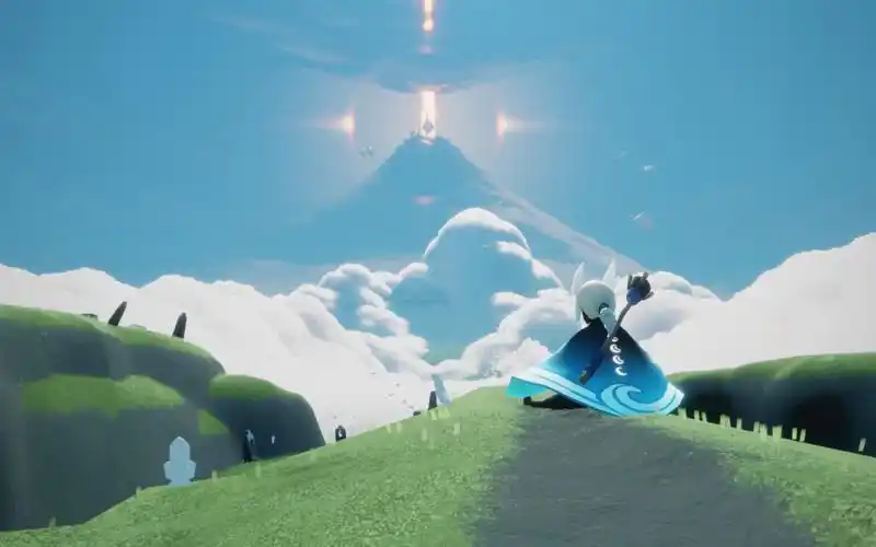 光遇2022最新全图小金人云野21