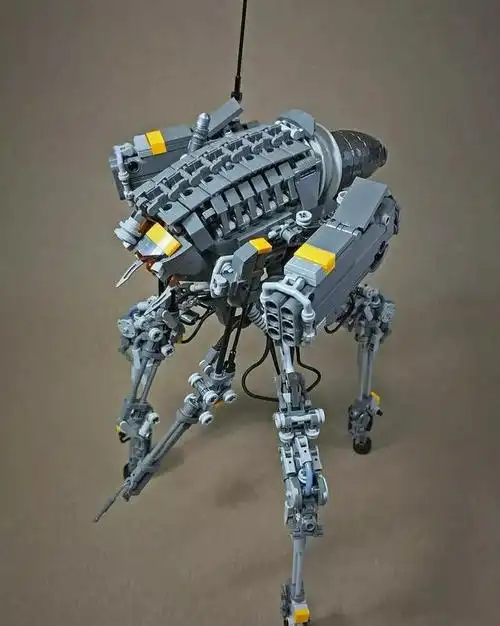 lego乐高moc作品欣赏 既可庞然大物般壮观,也可小巧玲珑的精致