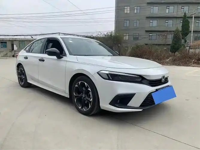 思域2022款 240turbo cvt燃动版 准新车0次过户原厂质保 表显里_思域