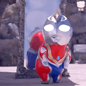 幼崽可爱小奥特曼表情包,臭美小奥特曼.