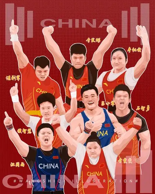 运营插画宣传海报插画新锐插画出版物插图内文配图东京奥运会procre