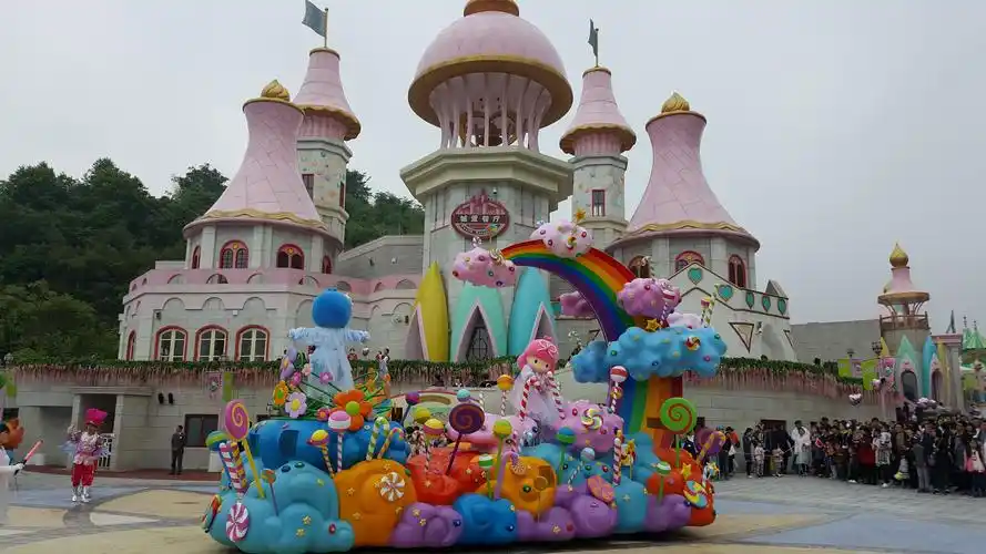 一写就惠安吉凯蒂猫乐园圆一个粉红的kitty梦