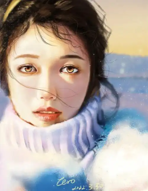 今天附上过程图厚涂并进行简单讲解