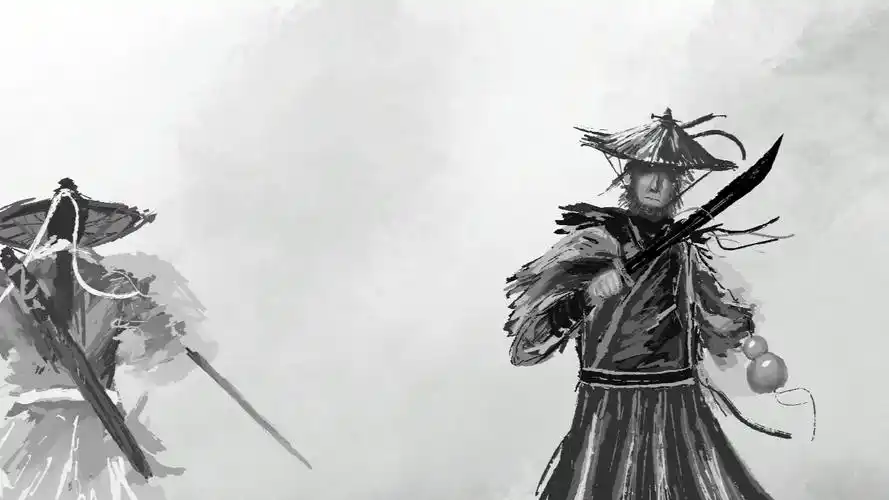 【procreate】水墨 江湖