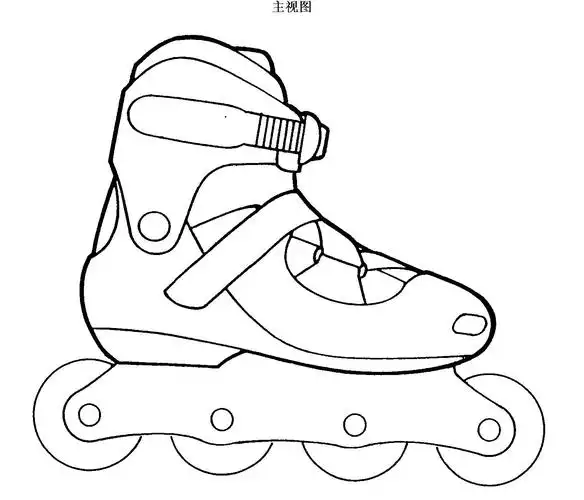 滚轴溜冰鞋
