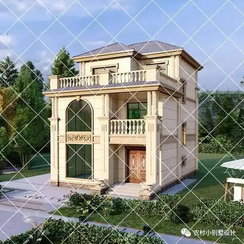 农村别墅8x12米最佳户型效果图_的设计_宅基地_图纸