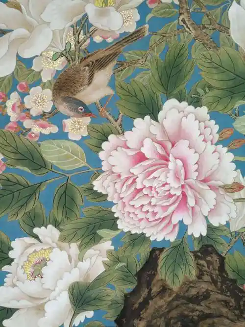 【精彩关注】徐坚刚临摹徐熙《玉堂富贵图》