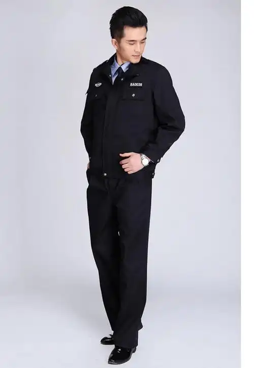 警辅服装保安工作服春秋套装物业门卫夹克服装作训治安制服执勤服安保